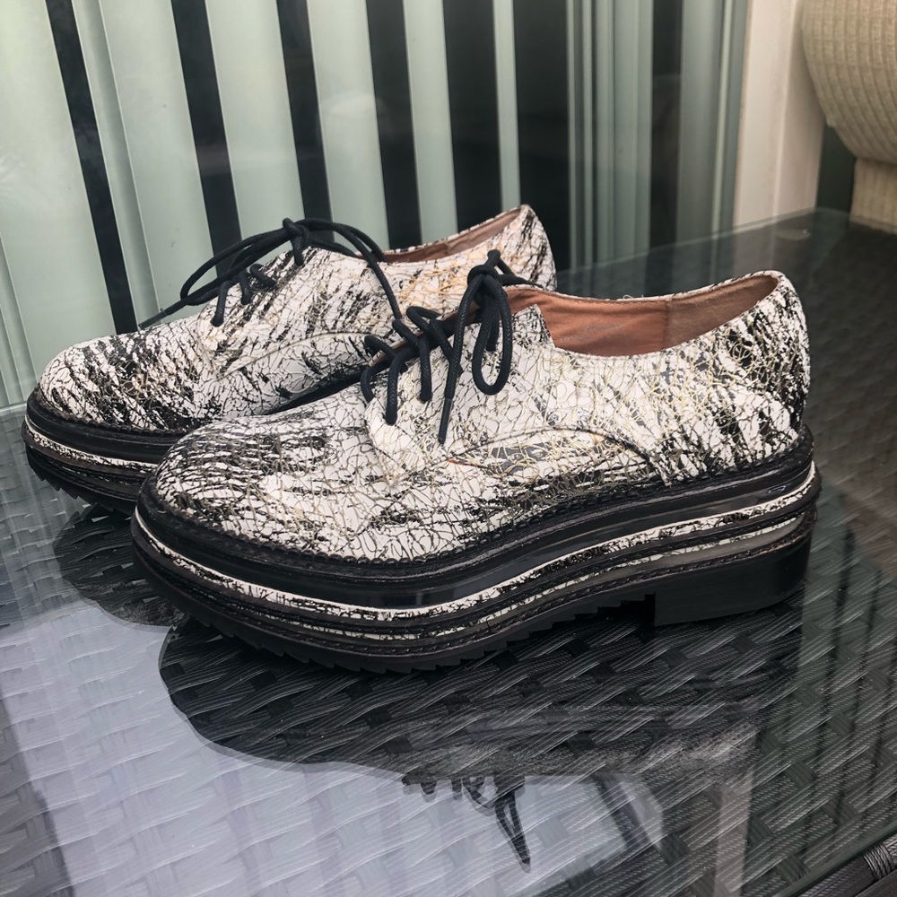 Jeffrey Campbell oxford loaf shoes